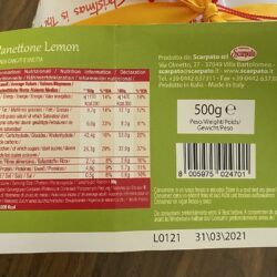 Panettone Lemon 500g - Imagen 3